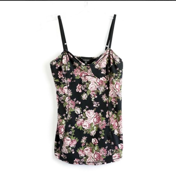 Aritzia Tops - Aritzia Talula  Floral Bustier Top